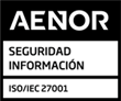 Sello AENOR ISO/IEC 27001
